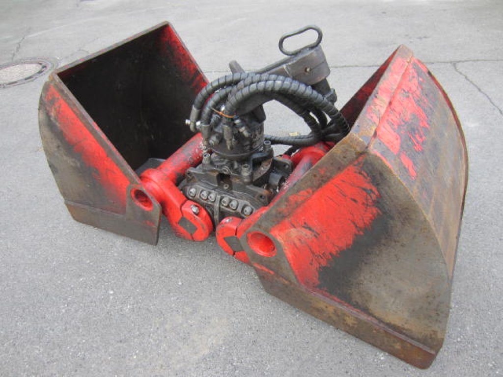 (412) Kinshofer Schalengreifer mit Drehmotor für LKW 18 Tonner, 500 mm breit.